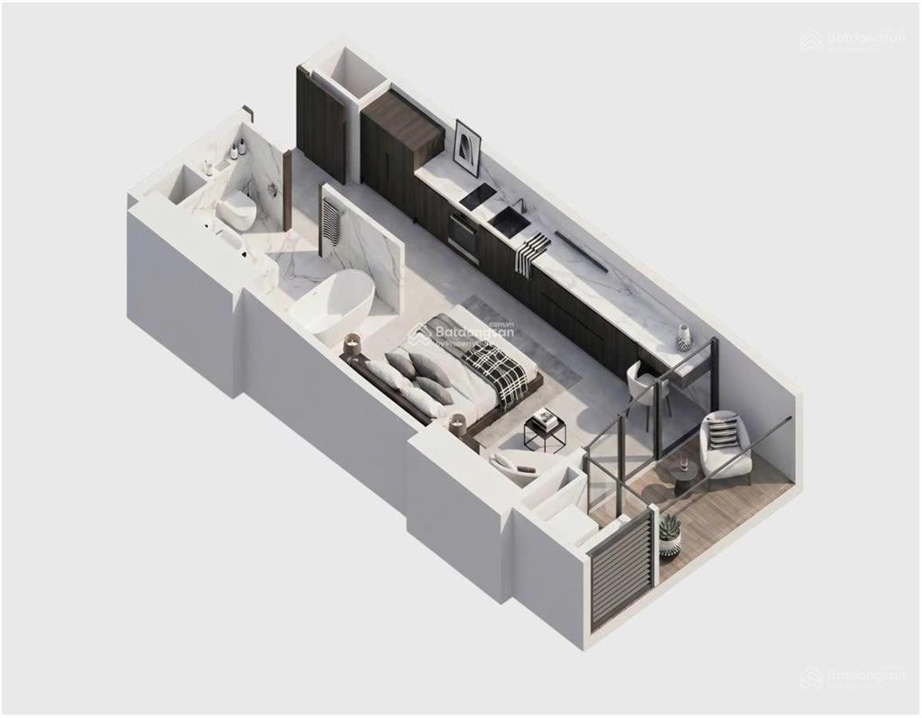 3.9 tỷ sở hữu căn hộ biển vũng tàu 64m2  1pn căn góc view biển