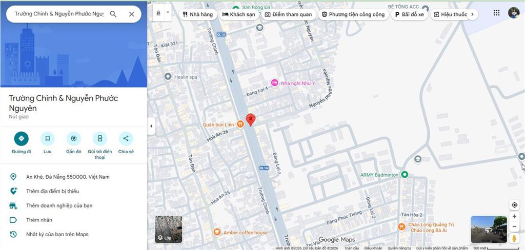 Chính chủ bán nhanh đất kiệt 4m trường chinh giá siêu rẻ.  0935 025 ***