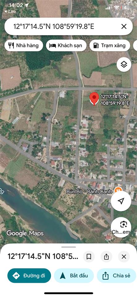 Bán đất 1000m2 tại đường 2, xã diên thọ, khánh hòa, 2,2 tỷ