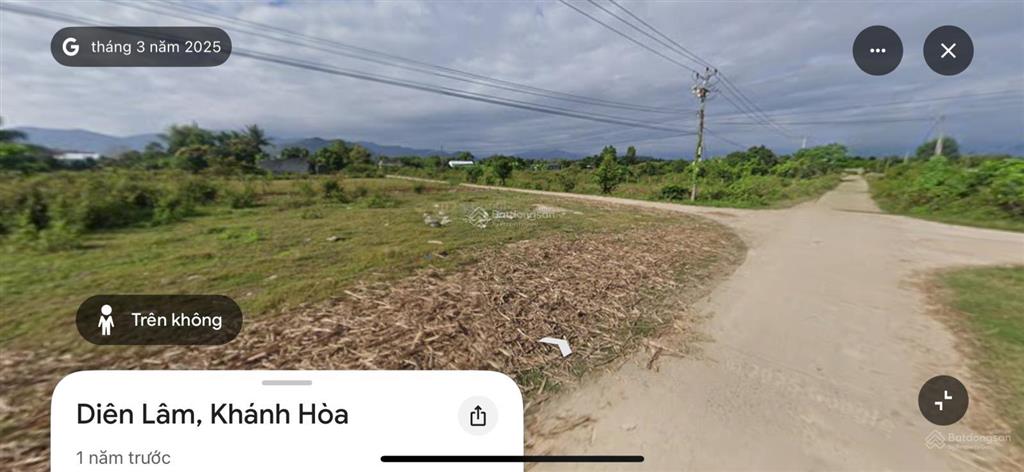 Bán đất 1000m2 tại đường 2, xã diên thọ, khánh hòa, 2,2 tỷ