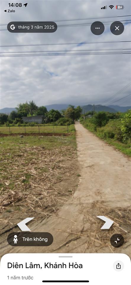 Bán đất 1000m2 tại đường 2, xã diên thọ, khánh hòa, 2,2 tỷ