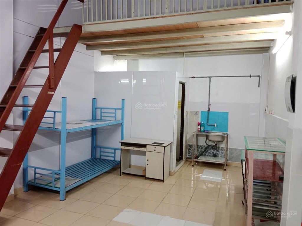 Cho nữ thuê phòng trọ 25m2 tầng trệt có gác, bếp, wc.