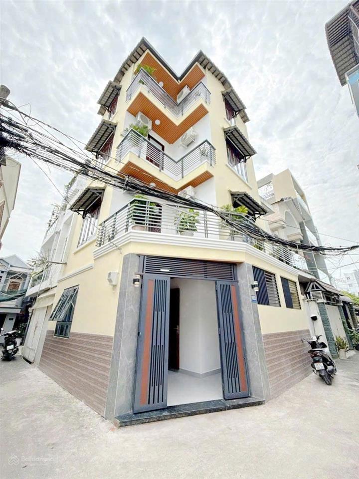Bán nhà 4 tầng hxh 585 nguyễn thị thập, gần lotte mart.