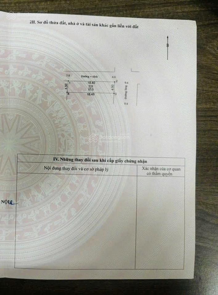 Bán đất lô góc kinh doanh ngay cổng bệnh viện đa khoa chương mỹ, ngọc giả  83m2
