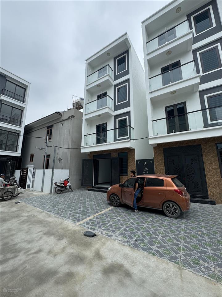 Bán nhà đại thành, quốc oai  105m2  xây 4 tầng  ô tô đỗ cửa  giá 5,38 tỷ (có thương lượng)