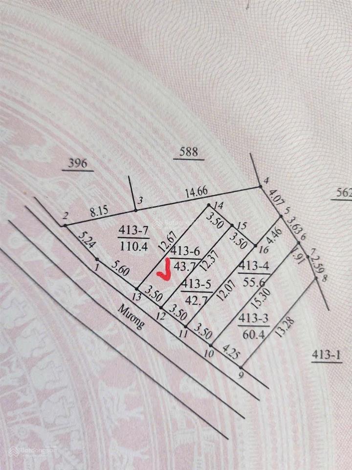 Bán đất kinh doanh yên vĩnh, kim chung, hoài đức  43,7m2  ô tô tránh tiện ích không thiếu gì