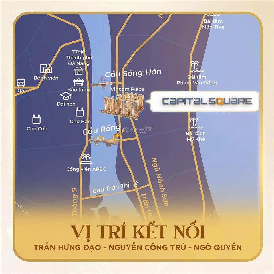 Capital square brg đà nẵng  đại đô thị lớn nhất bên sông hàn  lựa chọn an cư & đầu tư