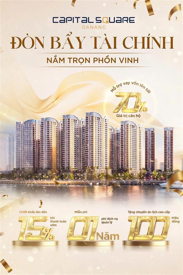 Capital square brg đà nẵng  đại đô thị lớn nhất bên sông hàn  lựa chọn an cư & đầu tư