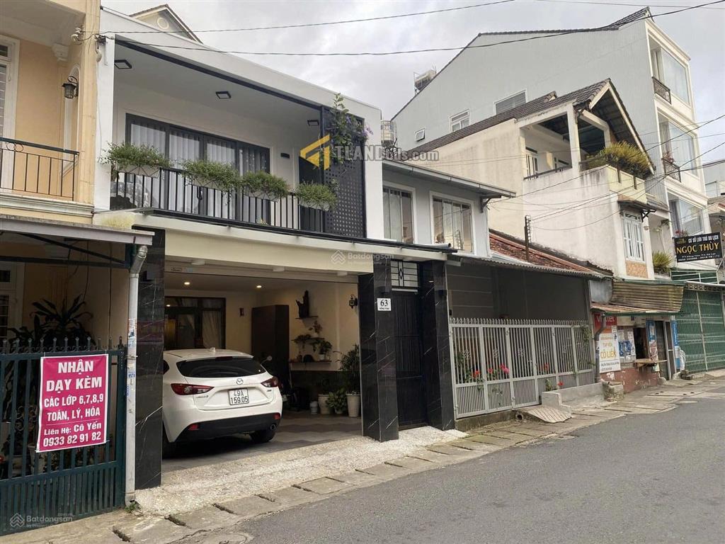 Bán nhà phố mặt tiền đường đồng tâm phường lâm viên tp. đà lạt, nơi kinh doanh mọi ngành nghề