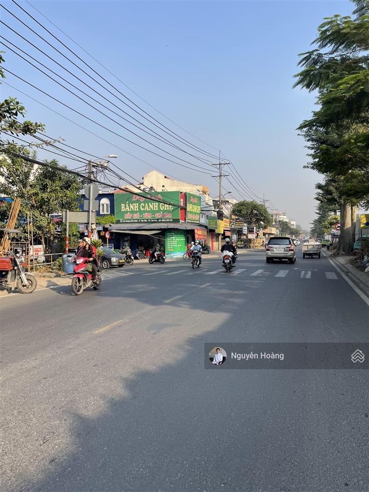 Đất mặt tiền kinh doanh sầm uất đường 20m, vỉa hè 3m dt 202m2 ngang 6m cpxd 8 tầng 14 tỷ tl