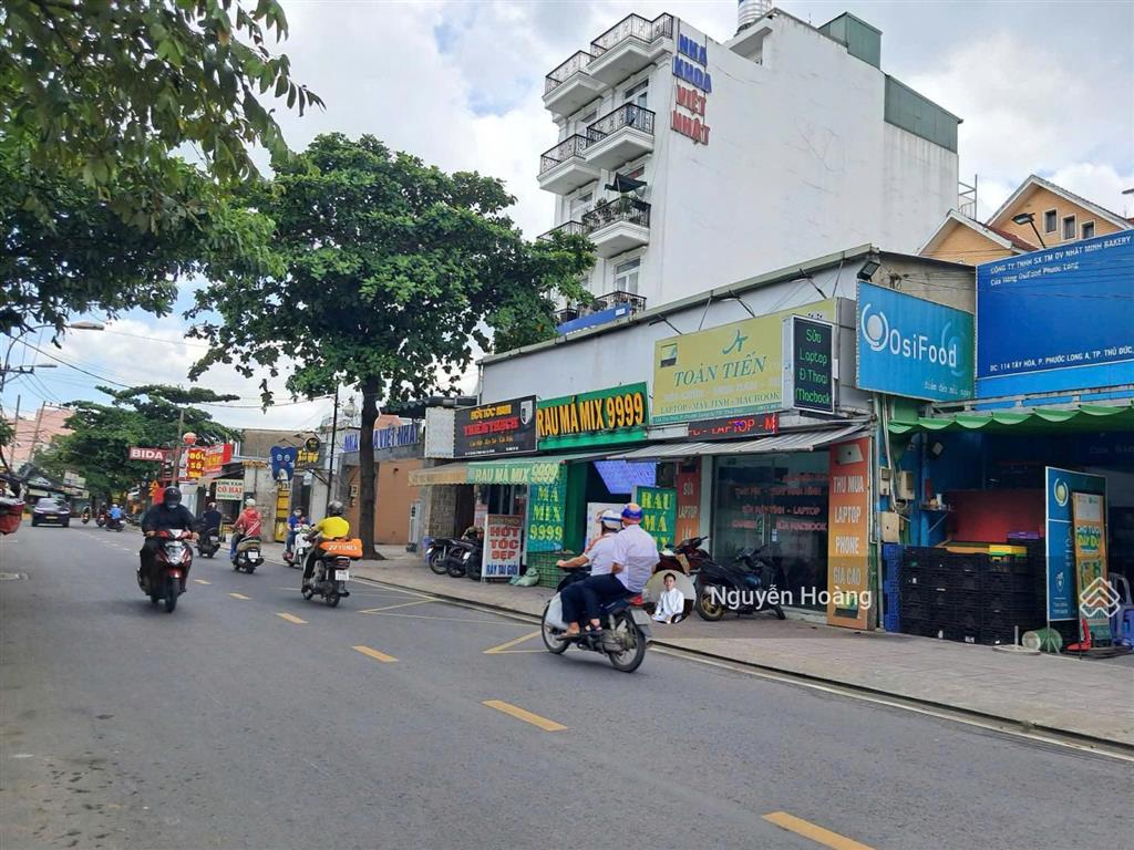 Cho thuê mặt bằng  mặt tiền hồ bá phấn  đối diện trường học  58m2 ngang 6m, góc 2 mặt tiền