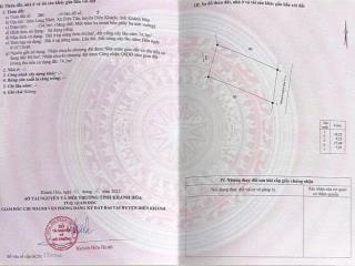 Diên tân, diên khánh 134m2 giá 450 triệu, cách đường hl62 chỉ 20m cần bán nhanh