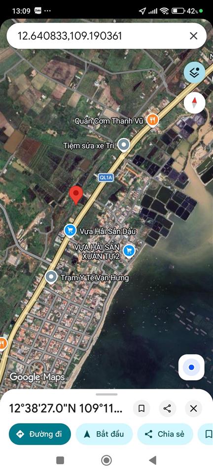 Bán đất vạn hưng 267,9m2 vạn ninh | giá chỉ 21 triệu/m2