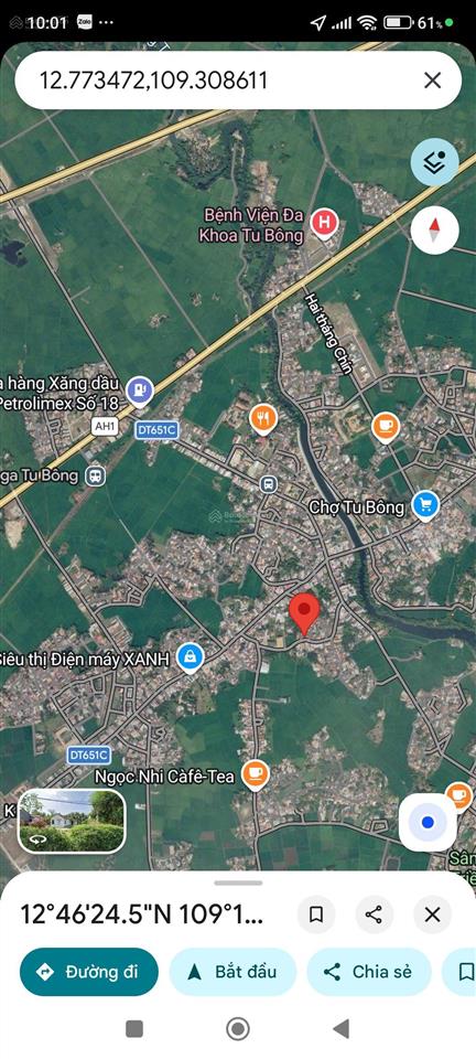 Bán đất vạn long 126,9m2 vạn ninh | giá chỉ 15 triệu/m2