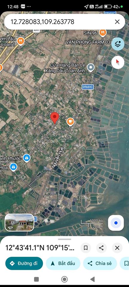 Bán đất tân dân 76m2 vạn thắng | giá chỉ 18 triệu/m2