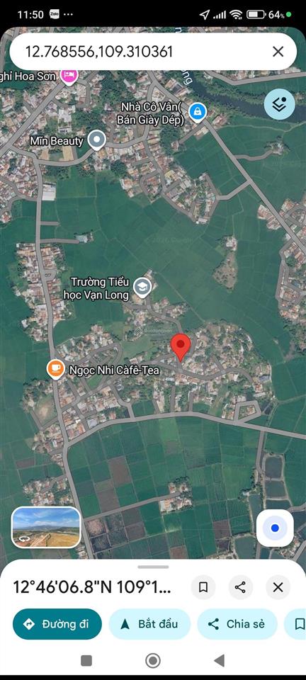 Bán đất tu bông 93,4m2 vạn ninh | giá chỉ 15 triệu/m2