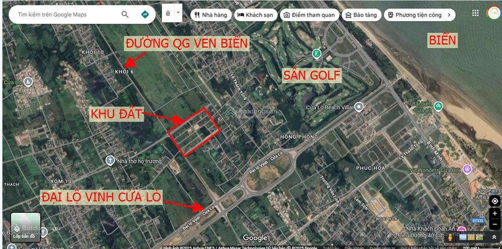 Bán gấp 5,5 tỷ  đất đấu giá nghi hương  cách qh  tthcc nghệ an 2km 10x22,5=225m2