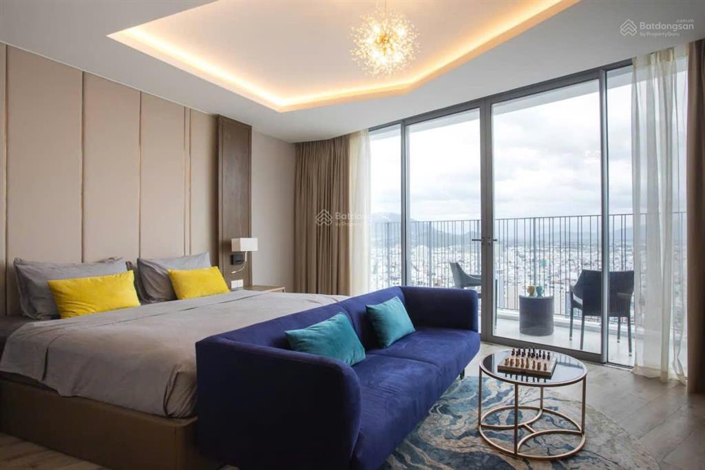 Giảm thêm 100tr bán căn panorama (rẽ quạt rộng), dt 41m2 tầng cao view thấy biển giá bằng view phố