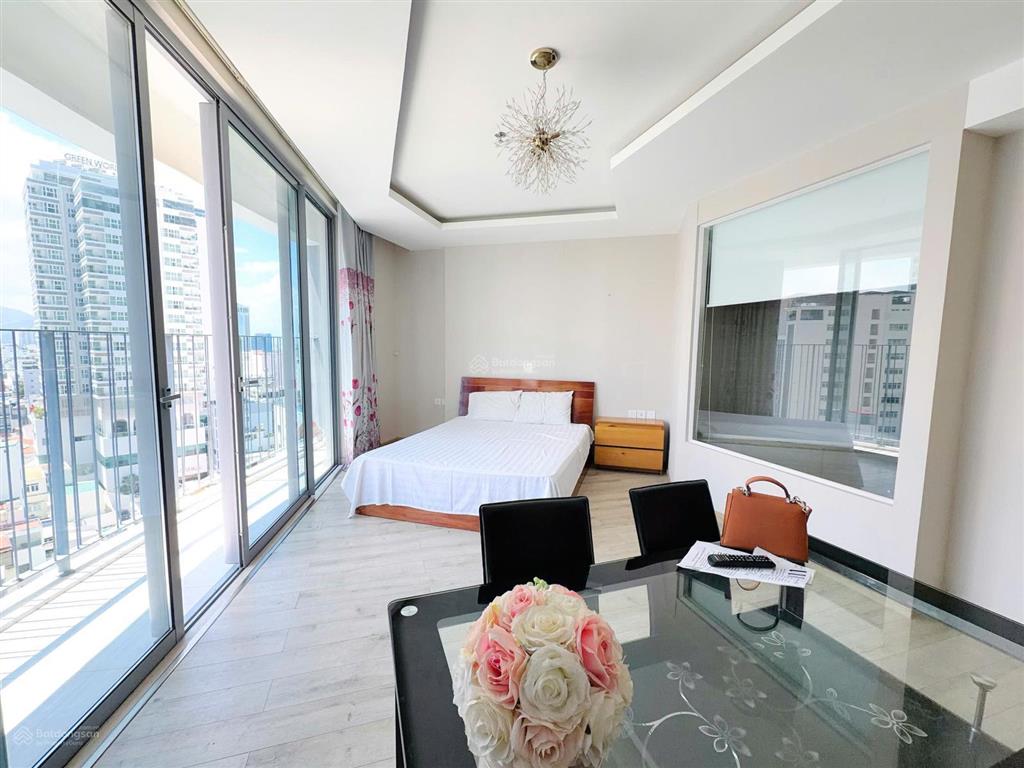 Cho thuê studio panorama nha trang | căn góc view hùng vương  nguyễn thị minh khai giá 13 triệu/th
