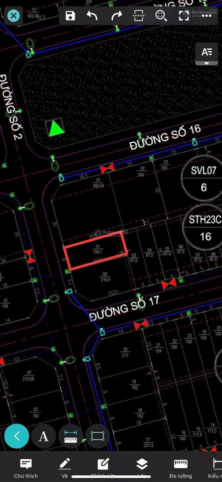 Bán cắt lỗ nhanh trong 7 ngày lô đất đẹp kđt hà quang 2 dt 156m2 ngang 8m, giá chỉ 64 triệu/m2