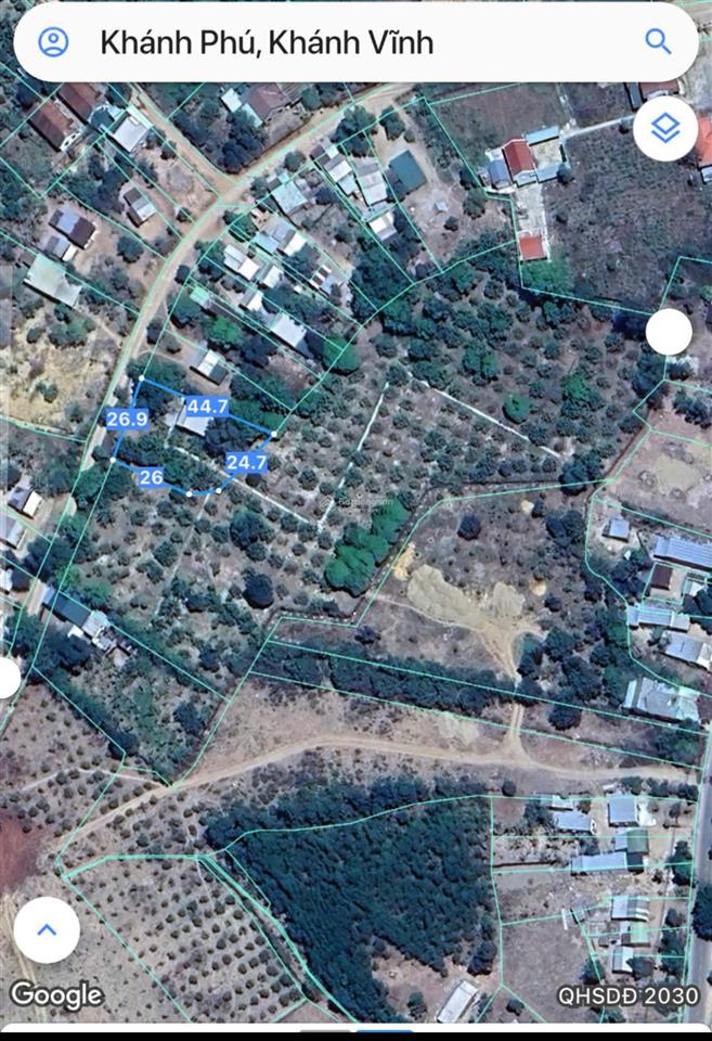 Kẹt vốn chủ bán rẻ trang trại nhầ vườn khánh phú dt 12.467m2 có 1000m thổ cư,giá chưa đến 600.000/m