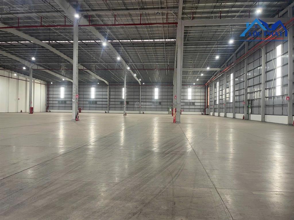 Cho thuê kho xưởng 5288m2 kcn hố nai, tp đồng nai. xưởng mới pccc tự động