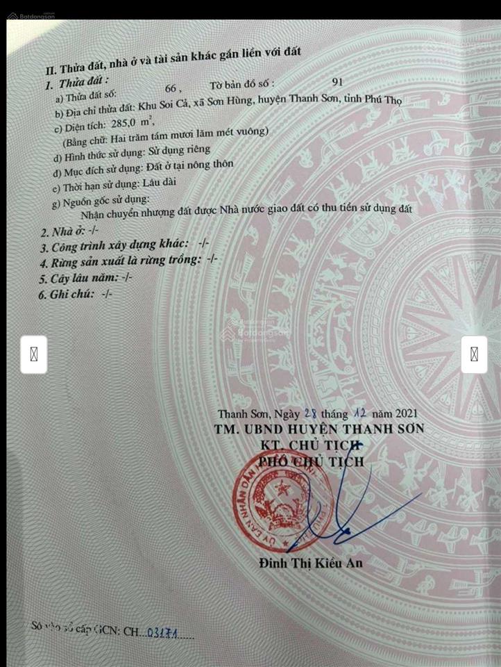 Chính chủ! cần bán mảnh đất 285m view sông vàng