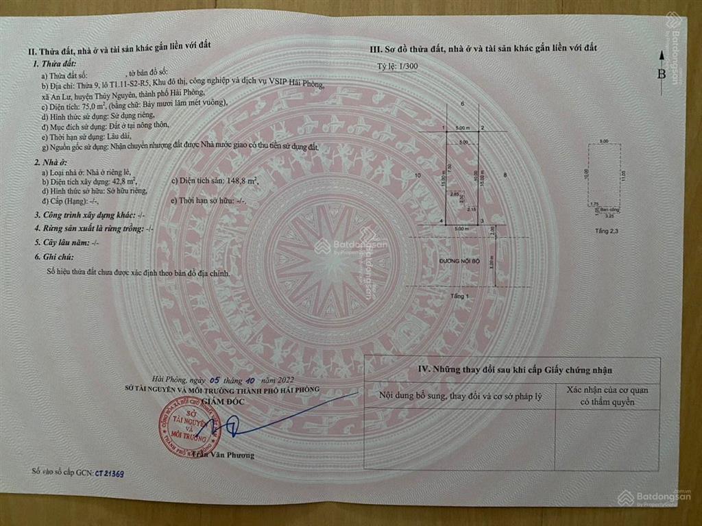 Chị gái xinh đẹp đi nước ngoài bán nhà phố liền kề giá 4,8 tỷ vnd tại dự án vsip hải phòng