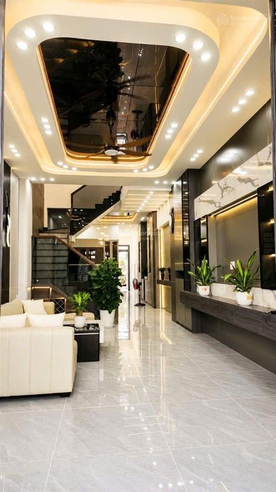 Nhà mới hoàn thiện sổ hồng khu dân cư đông, đường thông, vừa ở vừa buôn bán kinh doanh