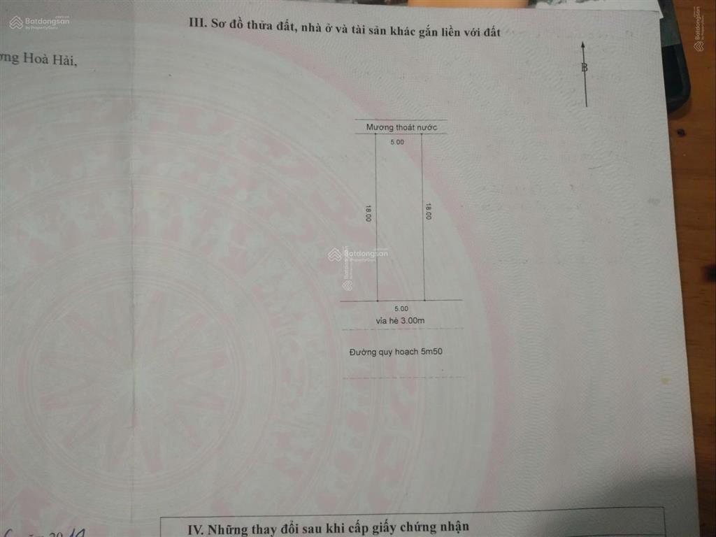 Chủ cần bán cặp đất đường nguyễn tuyển ngũ hành sơn tpdn