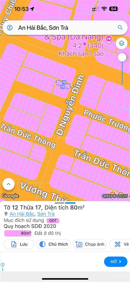 Chủ cần bán gấp lô đất nguyễn đình sơn trà tpđn