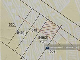 Mặt phố nguyễn lam đối diện 4 tòa chung cư sunshine 128m2 sổ đẹp nở hậu giá cạnh big c  ngay aeon