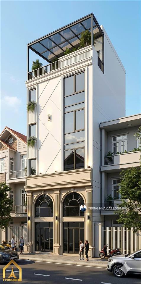 Cc bán căn hộ dịch vụ 60m2 x 7t tháng máy gara ô tô ngõ ô tô gần chợ vàng cổ bi dân cư đông đúc