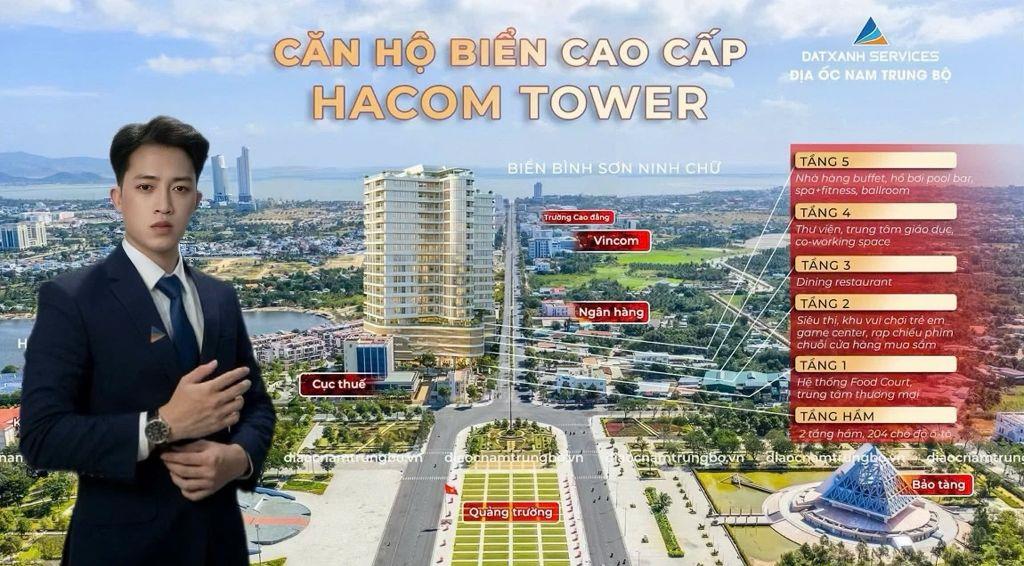 CĂN HỘ 4⭐ HACOM TOWER NINH THUẬN – SỞ HỮU LÂU DÀI, THANH TOÁN CHỈ TỪ 1%/THÁNG