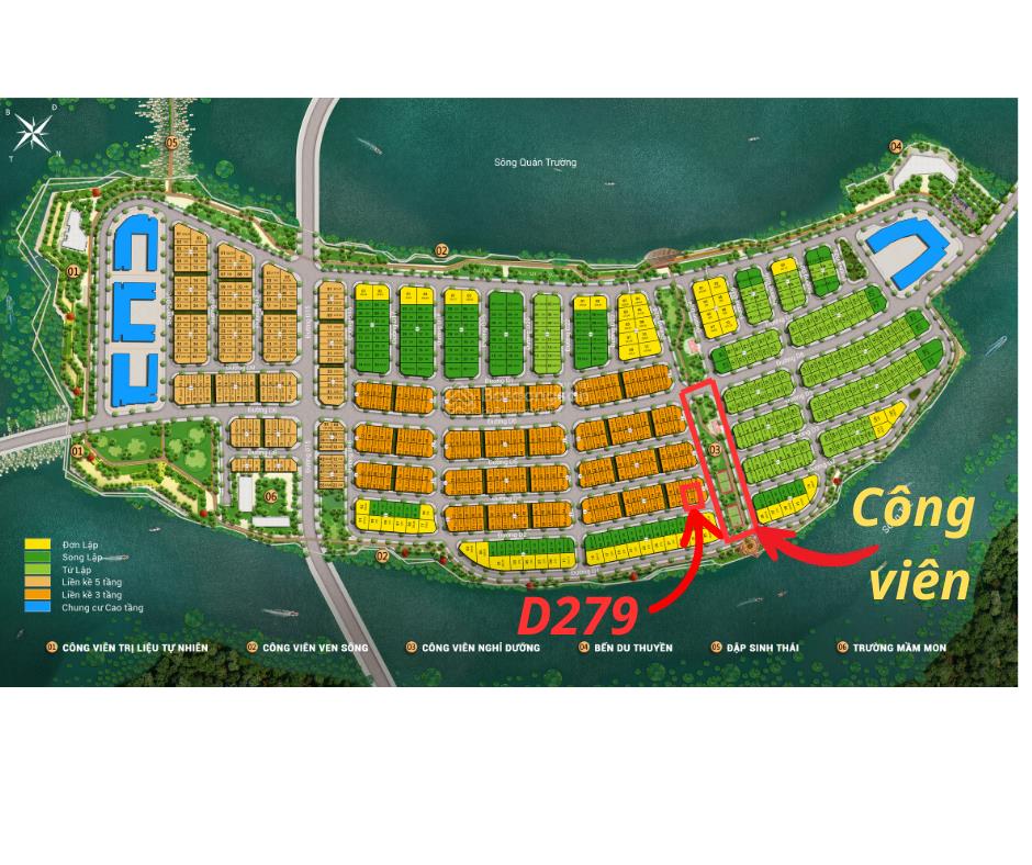 Duy nhất 1 căn kề góc  sát công viên trục đường d2 || nhà phố liền kề charmora city  nha trang