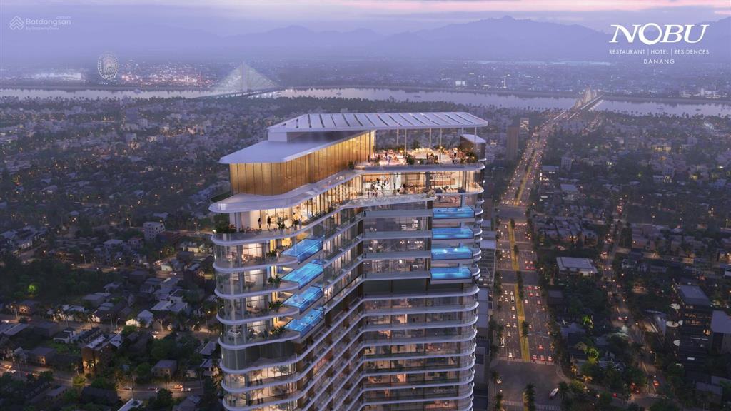 Nobu residences danang  bán căn hộ 2pn ultra luxury trực diện biển mỹ khê