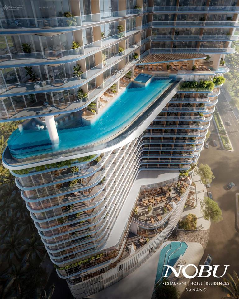 Nobu residences danang  bán căn hộ 2pn ultra luxury trực diện biển mỹ khê