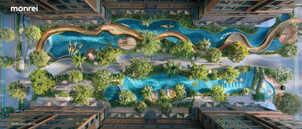 Căn hộ onsen  chỉ 15% đến khi nhận nhà giỏ hàng monrei saigon giá đợt 1 gần ga metro, vành đai 3
