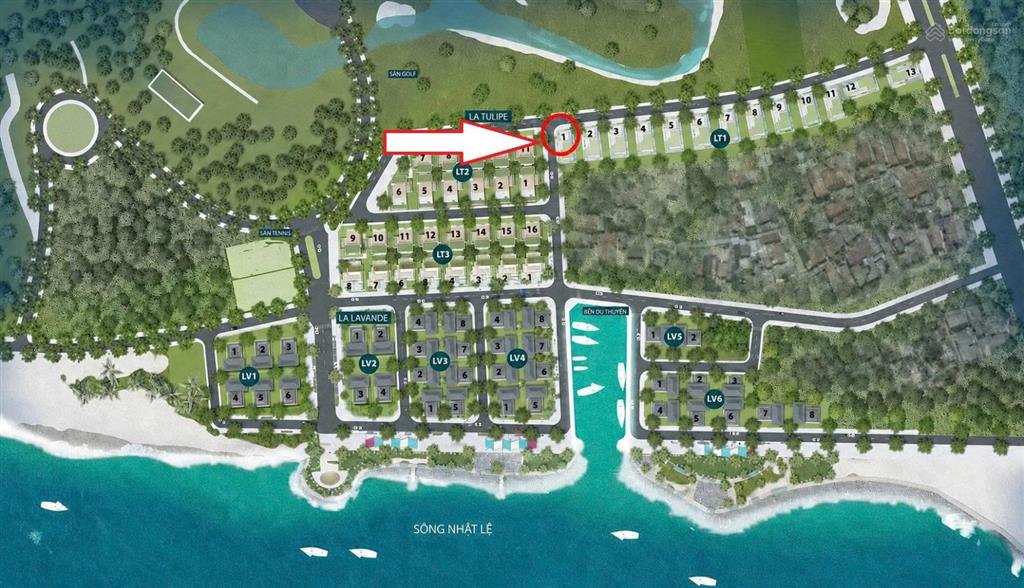 Chưa đến 25tr/m2 cho 1 lô góc view sân golf tại nhật lệ riverside  đồng hới