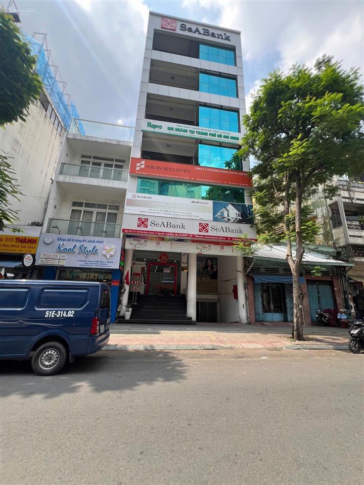 Giảm sốc! mt phố tài chính nguyễn thái bình q.1  5x20m, hầm 6 tầng, sẵn 150tr/th, chỉ 59.9 tỷ