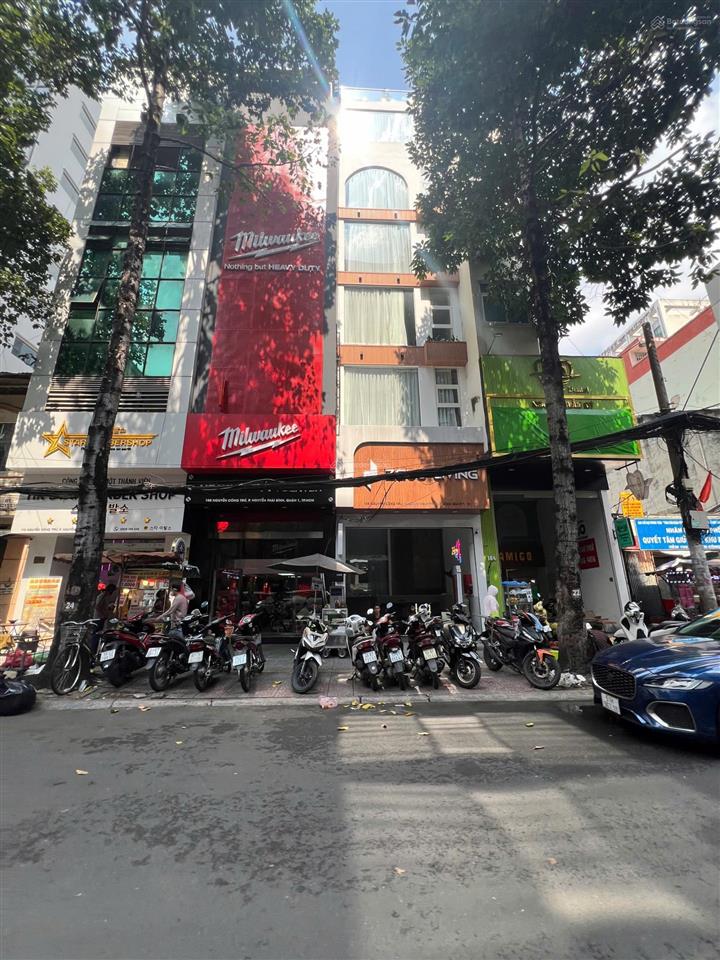 Giảm sốc! mt phố tài chính nguyễn thái bình q.1  5x20m, hầm 6 tầng, sẵn 150tr/th, chỉ 59.9 tỷ