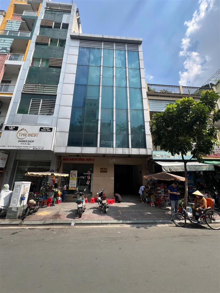 Giảm sốc! mt phố tài chính nguyễn thái bình q.1  10x20m, hầm 6 tầng, sẵn 300tr/th, chỉ 95 tỷ