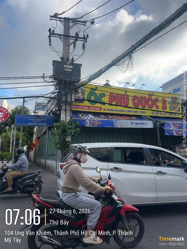 Siêu phẩm góc 2 mặt tiền ung văn khiêm  11x40m, xd mới hầm + 8 tầng, hđt 1 tỷ/năm  chỉ 65 tỷ