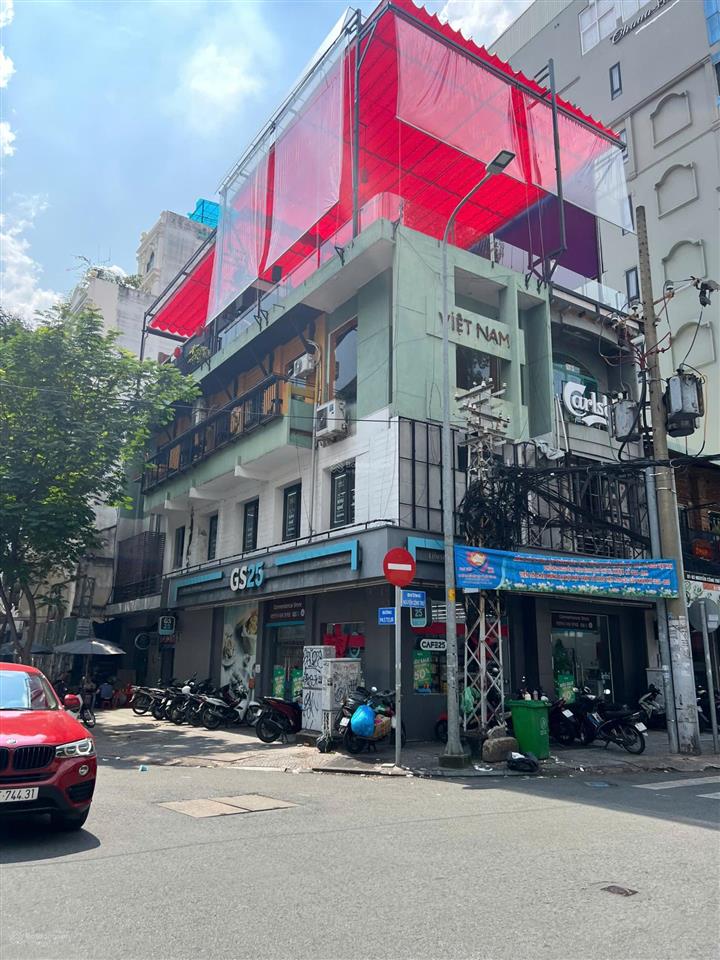 Góc 2mt nguyễn bỉnh khiêm, bến nghé, q.1  4 tầng, 64.5m², hđt 50tr/th  chỉ 22 tỷ, cực hiếm