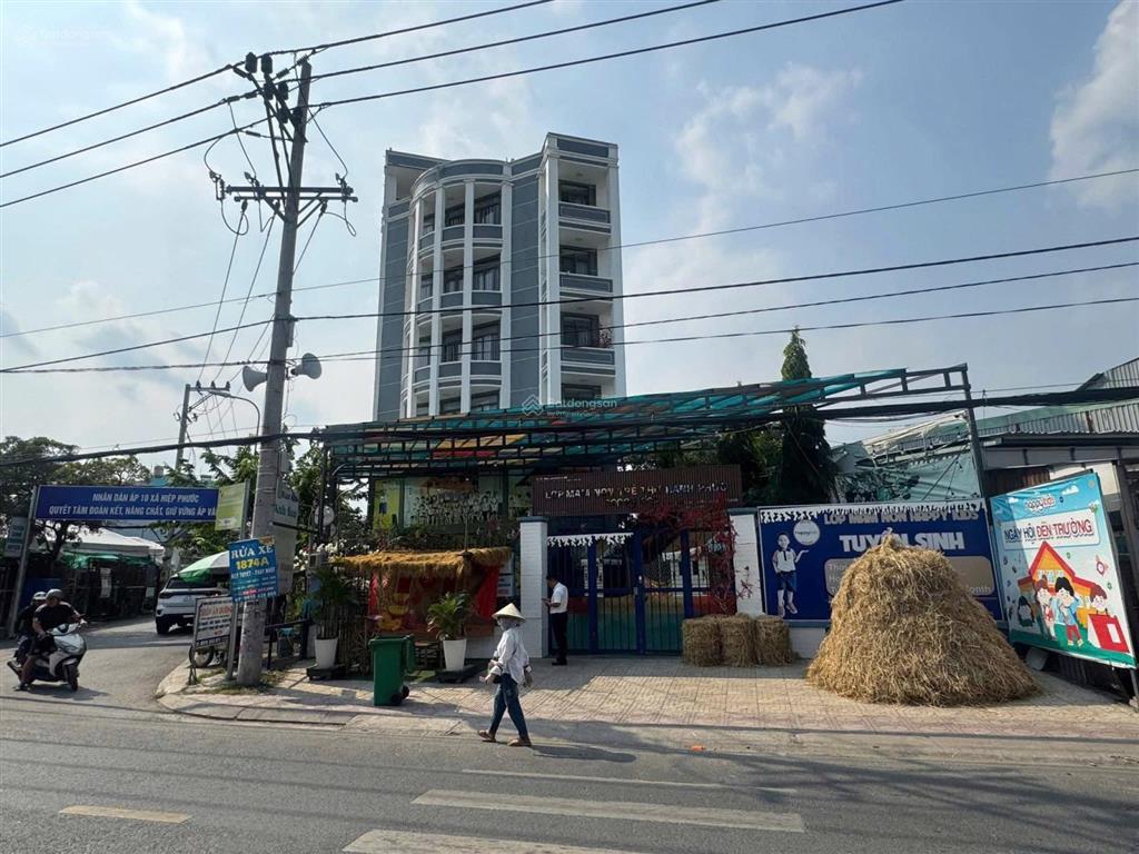 Siêu phẩm góc 2mt lê văn lương, nhà bè  12x50m, 6 tầng + st, hđt 70tr/tháng  giá 50 tỷ