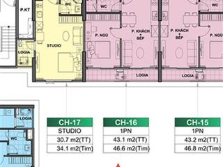 Chính chủ cần bán 2n2wc góc 75m ,căn hoa hậu be1 , tầng trung , thoáng giá 4.85 thu về