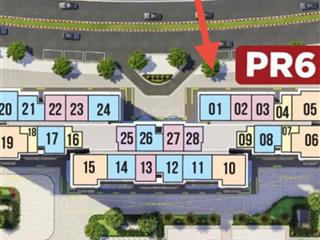 Cần bán căn góc 2n + 1 pr6, diện tích 77m2, tầng trung, view thoáng giá 5tỷ15 thu về