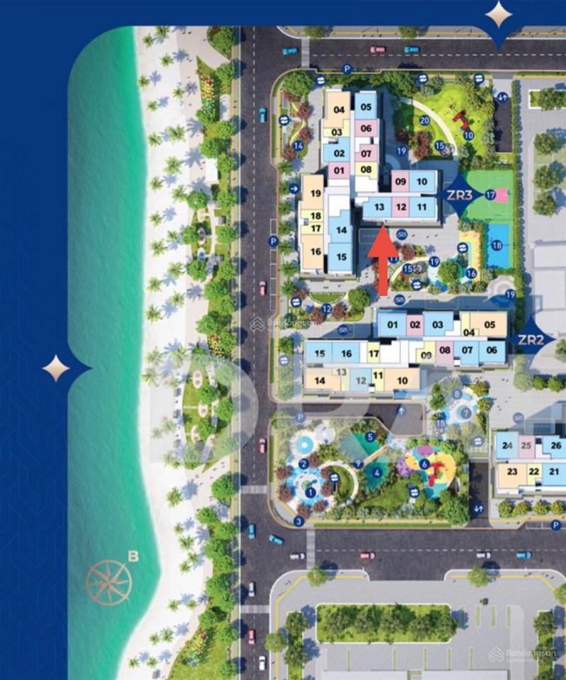 Bán căn 2n2wc 66m², tiến độ 4 năm zr3 hướng đông nam, tầng cao view thoáng giá 4tỷ3 thu về
