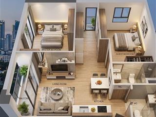 Bán căn 2n 2wc góc 64m² ld2, tiến độ 4 năm, bán bằng phiếu tính giá, tầng trung, view thoáng