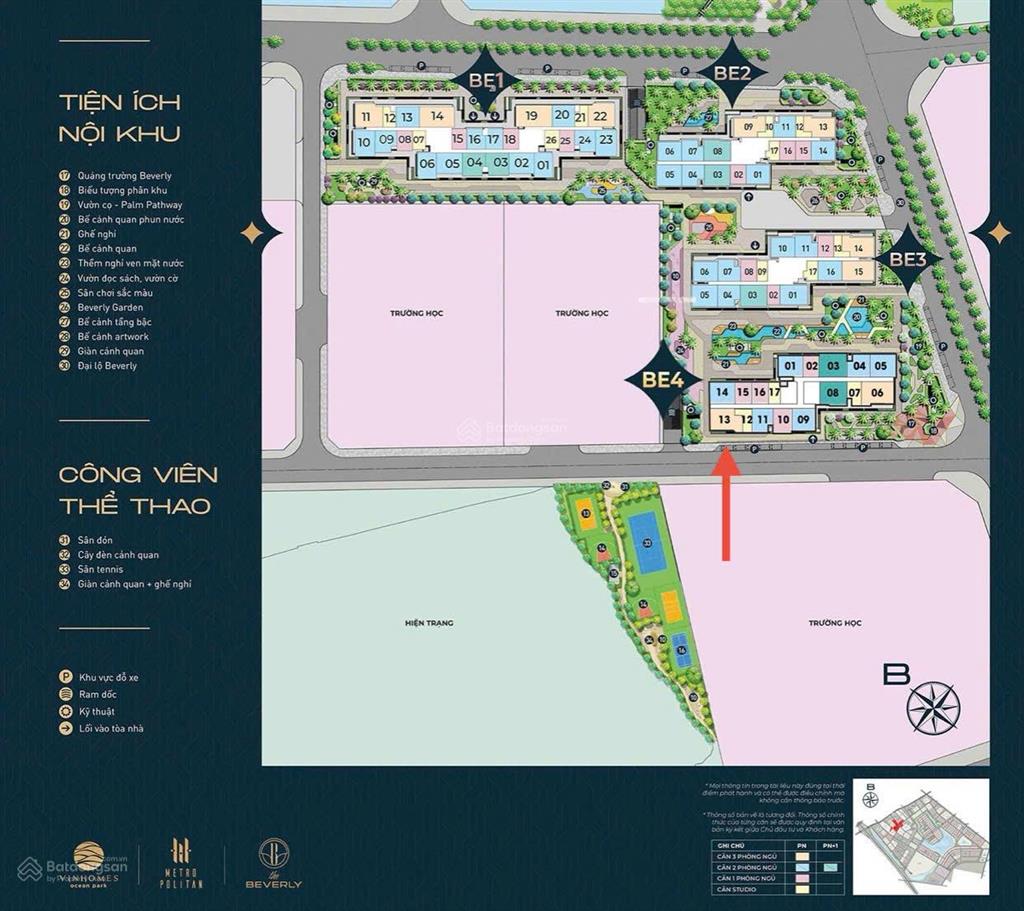 Giá cực tốt! căn 3pn 81,5m2 tòa be4, view sông san hô, thoáng giá 5tỷ3 thu về (65tr/m2)